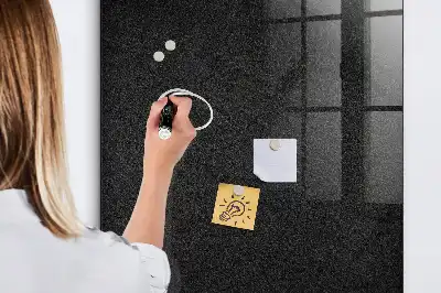 Tablă magnetică pentru scris model rocă închisă