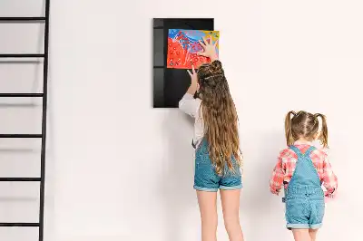 Tablă magnetică pentru scris model rocă închisă