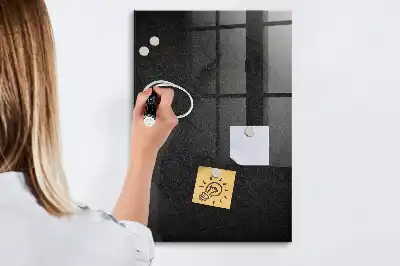 Tablă magnetică pentru scris model rocă închisă