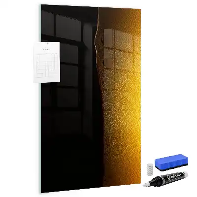 Tablă magnetică pentru scris cu suprafață metalică