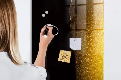 Tablă magnetică pentru scris cu suprafață metalică