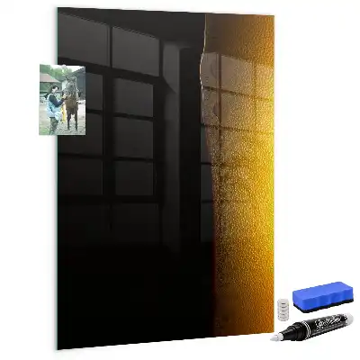 Tablă magnetică pentru scris cu suprafață metalică