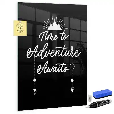 Tablă magnetică pentru scris model Aventură