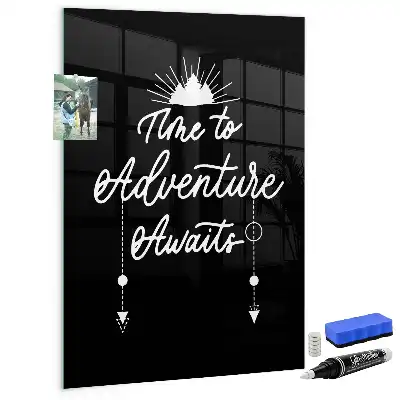 Tablă magnetică pentru scris model Aventură
