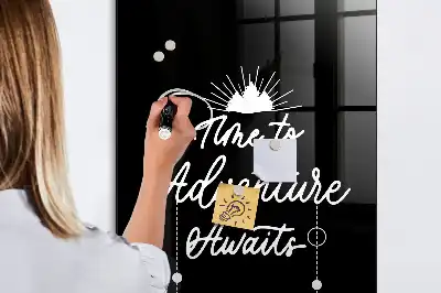 Tablă magnetică pentru scris model Aventură