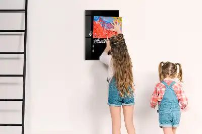 Tablă magnetică pentru scris model Aventură