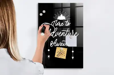 Tablă magnetică pentru scris model Aventură
