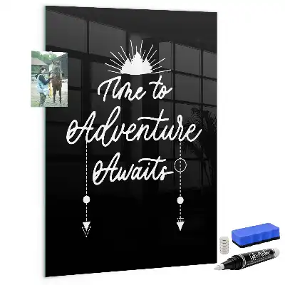 Tablă magnetică pentru scris model Aventură