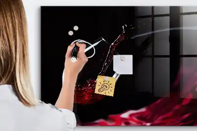 Tablă magnetică pentru scris model Vin