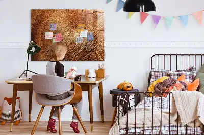 Tablă magnetică pentru desen cu model de trunchi vechi de copac