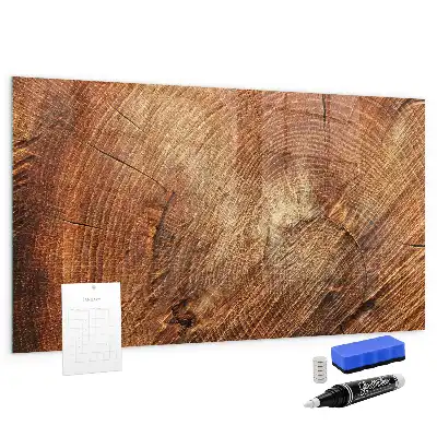 Tablă magnetică pentru desen cu model de trunchi vechi de copac