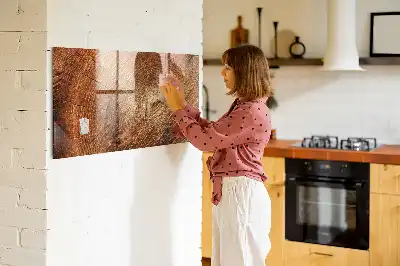 Tablă magnetică pentru desen cu model de trunchi vechi de copac