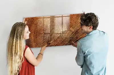 Tablă magnetică pentru desen cu model de trunchi vechi de copac