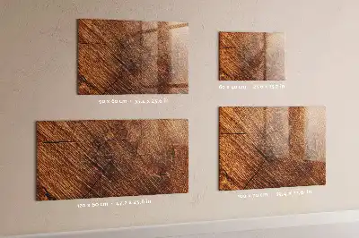 Tablă magnetică pentru scris decorativă din lemn