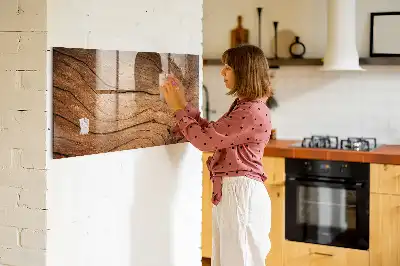 Tablă magnetică pentru desen lemn vechi