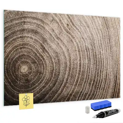 Tablă magnetică pentru desen cu model trunchi de copac
