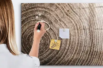 Tablă magnetică pentru desen cu model trunchi de copac
