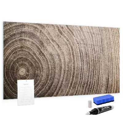 Tablă magnetică pentru desen cu model trunchi de copac