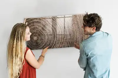 Tablă magnetică pentru desen cu model trunchi de copac