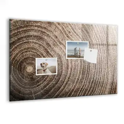 Tablă magnetică pentru desen cu model trunchi de copac