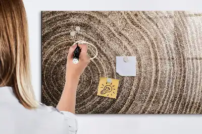 Tablă magnetică pentru desen cu model trunchi de copac
