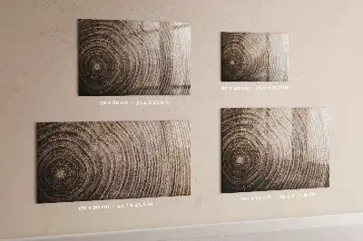 Tablă magnetică pentru desen cu model trunchi de copac