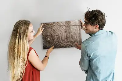 Tablă magnetică pentru desen cu model trunchi de copac