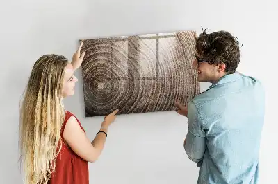 Tablă magnetică pentru desen cu model trunchi de copac