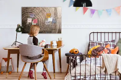 Tablă magnetică pentru desen cu model trunchi de copac