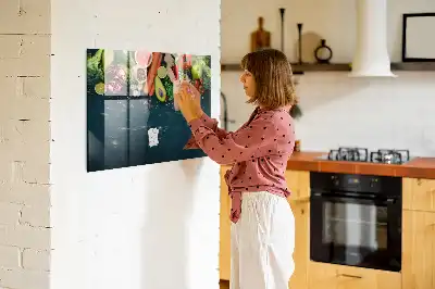 Tablă magnetică pentru scris de masă