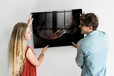 Tablă magnetică pentru desen băutură vărsată