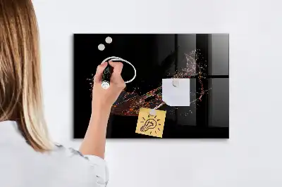 Tablă magnetică pentru desen băutură vărsată