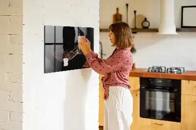 Tablă magnetică pentru desen băutură vărsată