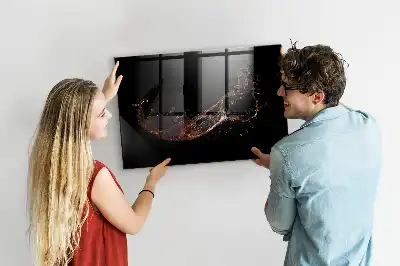 Tablă magnetică pentru desen băutură vărsată