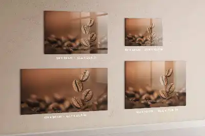 Tablă magnetică pentru scris boabe de cafea