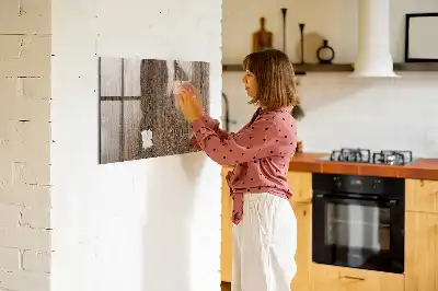Tablă magnetică pentru desen lemn închis