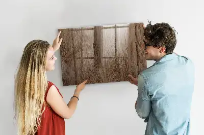 Tablă magnetică pentru desen lemn închis