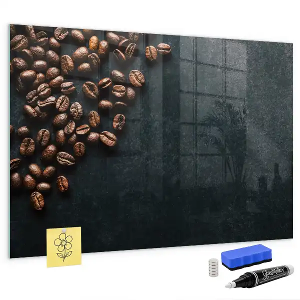 Tablă magnetică pentru desenat boabe de cafea