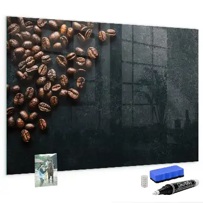 Tablă magnetică pentru desenat boabe de cafea