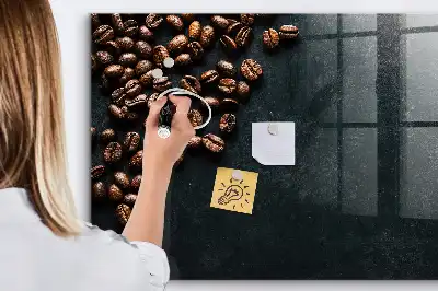 Tablă magnetică pentru desenat boabe de cafea
