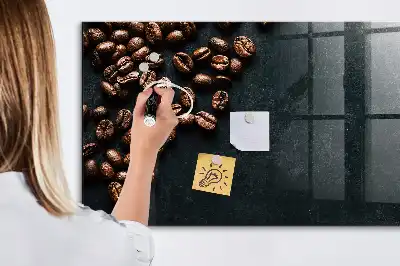 Tablă magnetică pentru desenat boabe de cafea