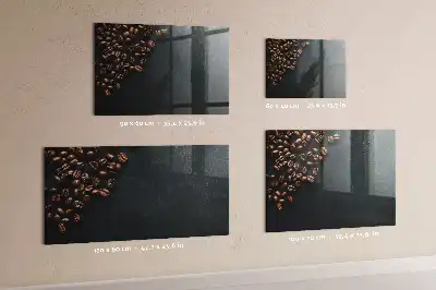 Tablă magnetică pentru desenat boabe de cafea