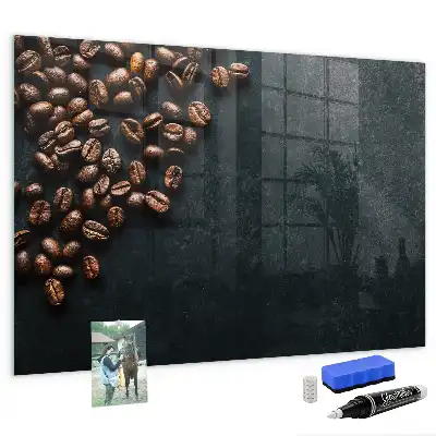Tablă magnetică pentru desenat boabe de cafea