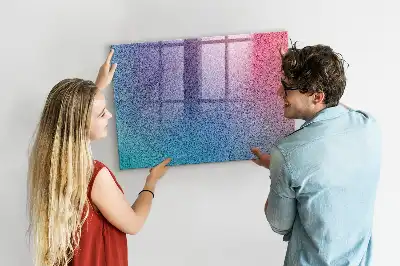 Tablă magnetică pentru desen model în degrade