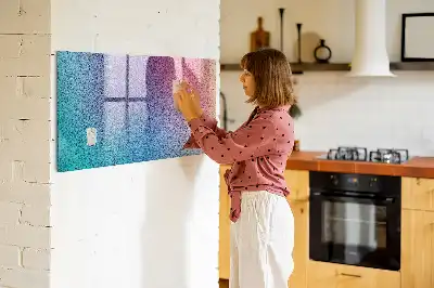 Tablă magnetică pentru desen model în degrade