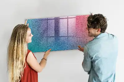 Tablă magnetică pentru desen model în degrade