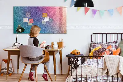 Tablă magnetică pentru desen model în degrade