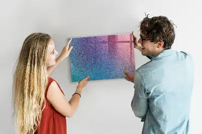 Tablă magnetică pentru desen model în degrade