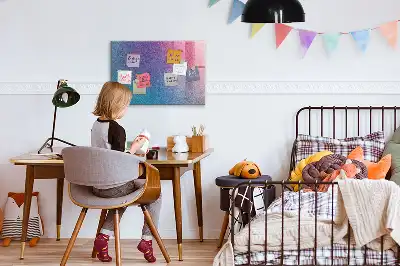 Tablă magnetică pentru desen model în degrade
