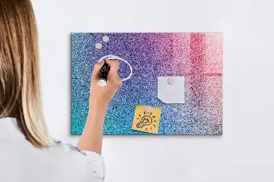 Tablă magnetică pentru desen model în degrade